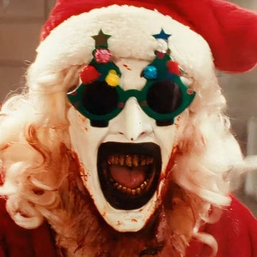Terrifier 3 Official Christmas Tree Glasses