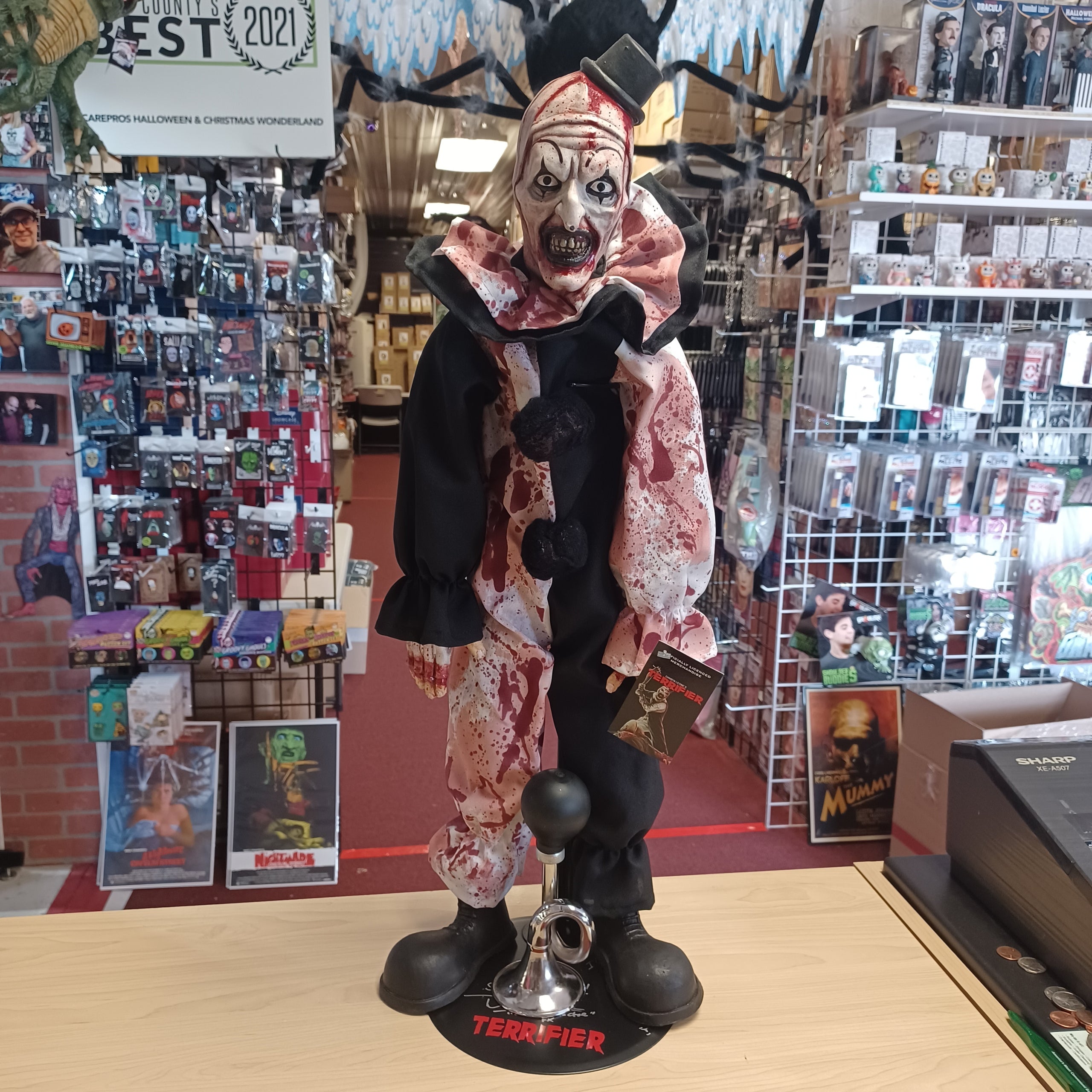 Officially Licensed Terrifier Art the Clown 24 Rag Doll